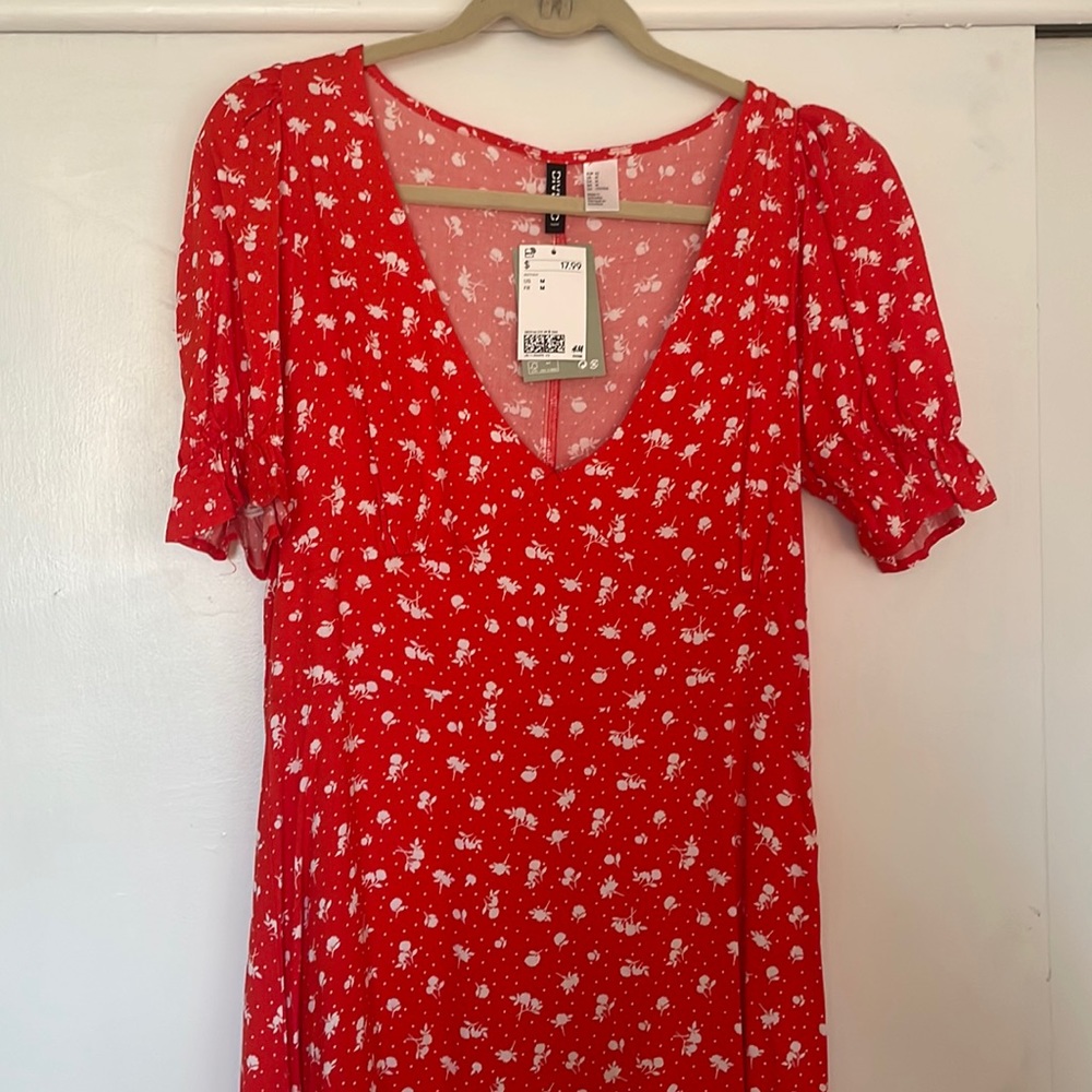 New with Tags- Red H&M Work Dress